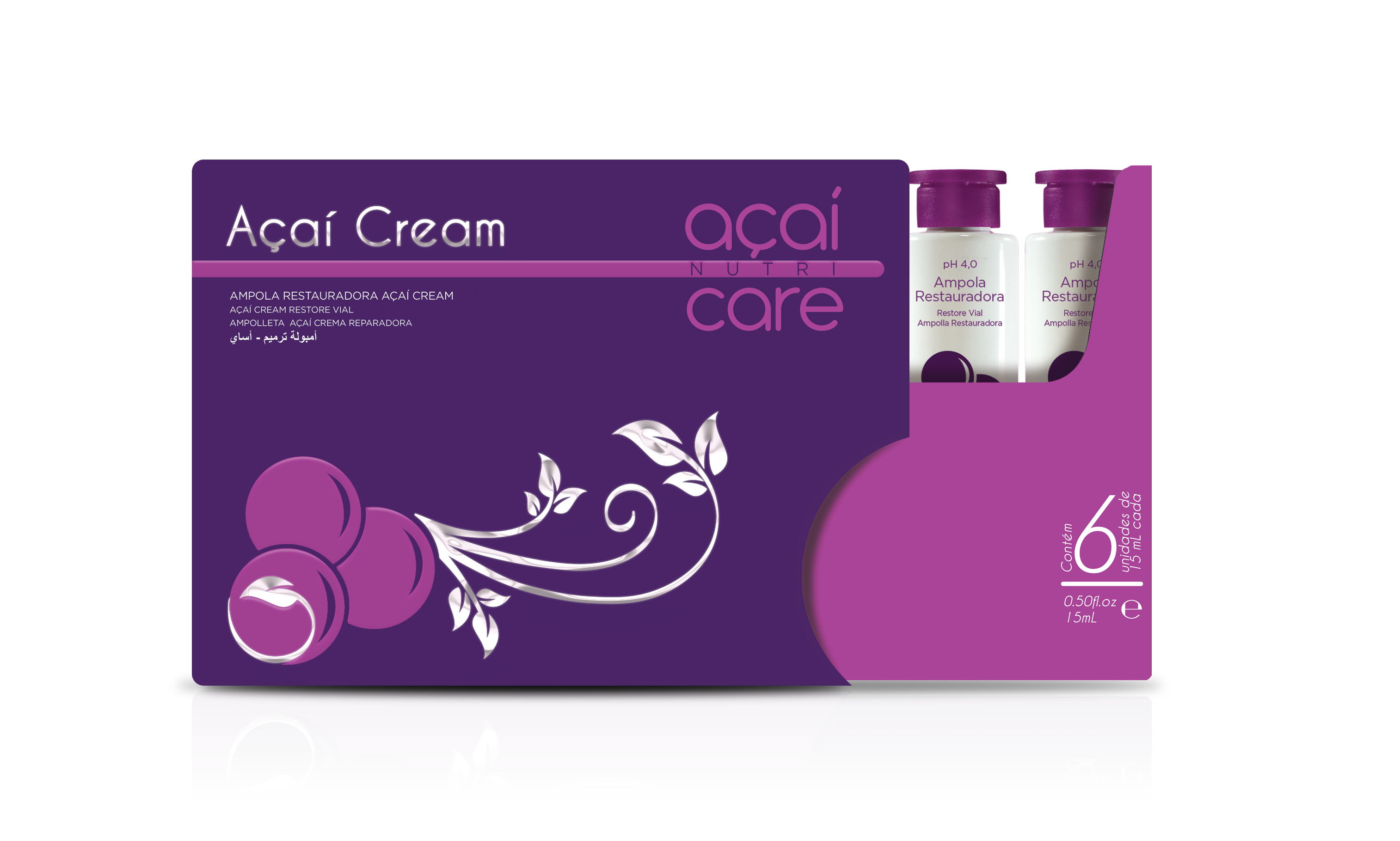 Ampollletas Crema de Açaí